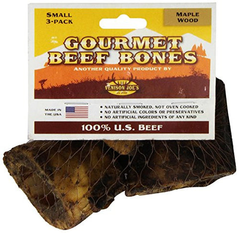 Maple Smoked Small Beef Bone 3-Pack