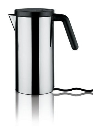 Electric Kettle, Inside, handle and lid in thermoplastic resin, Black, US plug, 1 qt 16 oz.