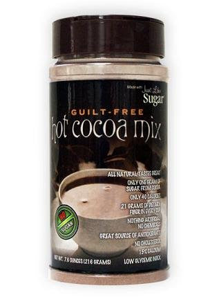 Guilt Free Hot Cocoa Mix (216g) Just Like Sugar 100% Natural Flavour and Sugar Substitute Brand: Just Like Sugar