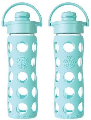 2-Pack Lifefactory 16-Ounce Flip Cap Beverage Bottles