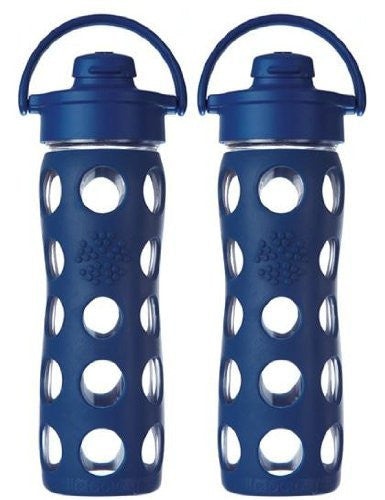 2-Pack Lifefactory 16-Ounce Flip Cap Beverage Bottles