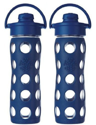 2-Pack Lifefactory 16-Ounce Flip Cap Beverage Bottles