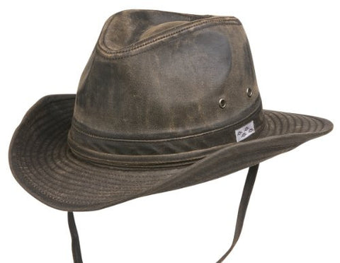 Bounty Hunter Water Resistant Cotton Hat - Brown, Large