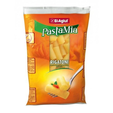 BiAglut Gluten Free Pasta, Rigatoni, 17.6 Oz Package