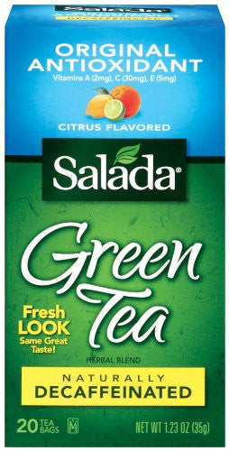 Green Tea with Antioxidant DECAF, Citrus Flavor 20.0 BG