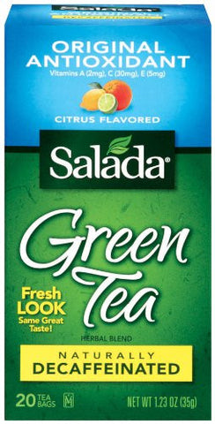 Green Tea with Antioxidant DECAF, Citrus Flavor 20.0 BG