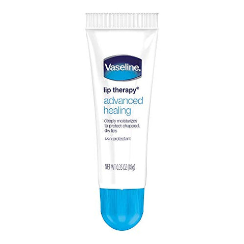 Vaseline Lip Therapy Petroleum Jelly Advanced Formula 0.35 oz (Pack of 12)