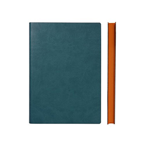 Signature Lined Notebook – A5, Green, w151 mm x h212 mm