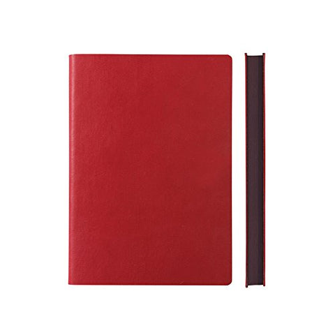 Signature Lined Notebook – A5, Red, w151 mm x h212 mm