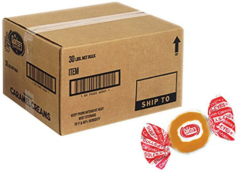 Goetze Caramel Creams Bullseyes 30 lb