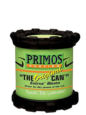 Primos- "The Original Can" W/Grip Rings Estrus Bleats Call