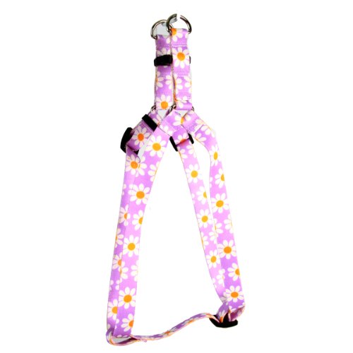 Hip Floral Fashions Collection - Lavender Daisy, Step-In Harness, Small