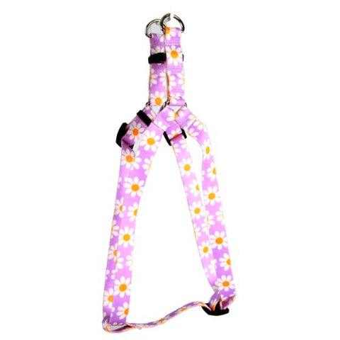 Hip Floral Fashions Collection - Lavender Daisy, Step-In Harness, Small