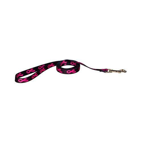 Breast Cancer Awareness Collection - Black - 3/4 In  Standard Lead