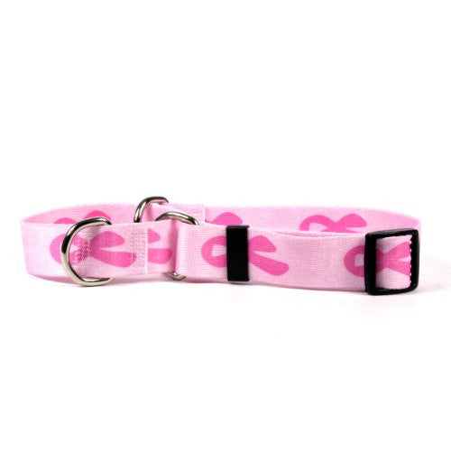 Breast Cancer Awareness Collection - Pink, Martingale Collar, Large