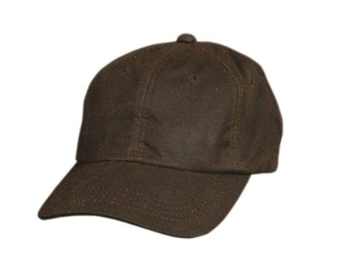 Kentucky Waterproof Oiled Cotton Cap - Brown, One Size