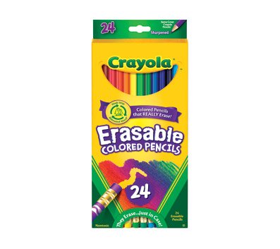 24 ct. Erasable Colored Pencils