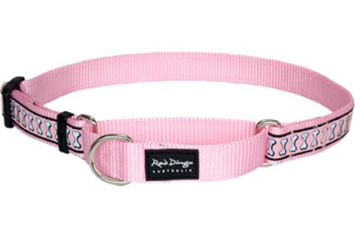 Pink Reflective - Martingale Collar,Small