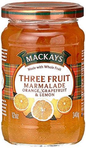 MACKAYS 3 FRUIT MARMALADE (12oz)