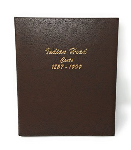 Dansco 7101 Indian Head Cents 1857-1909, Brown