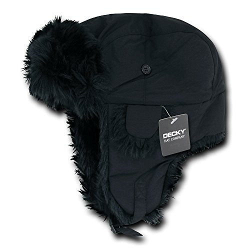 Aviator Hat, Black (Small/Medium)