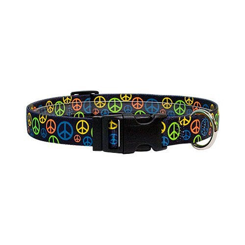 Peace Signs - Standard Collar, Large