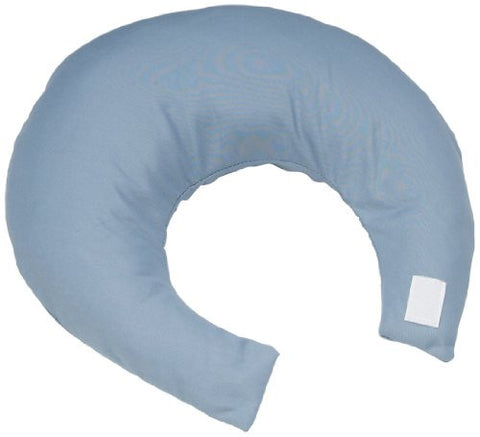 Comfy Pillow w/ Blue Satin Zippered Cover