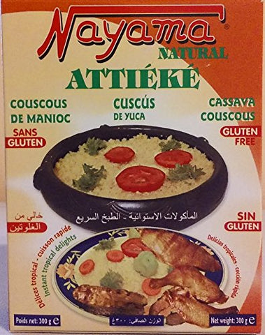 Golden Tropics Nayama Natural Attieke Cassava Couscous 10.5oz / 300g