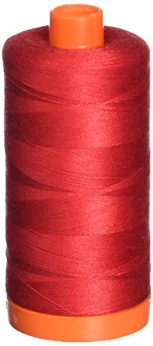 Aurifil- 50wt Cotton 1,422yd, Red