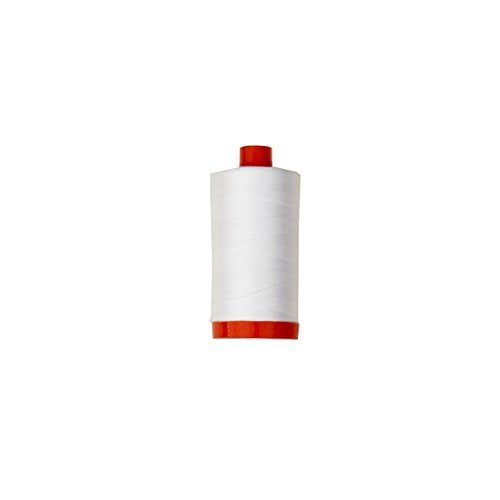 Aurifil- 50wt Cotton 1,422yd, White