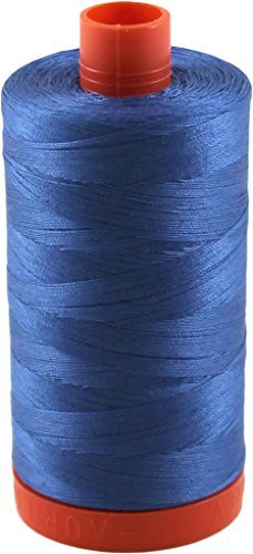 Aurifil- 50wt Cotton 1,422yd, Delft Blue