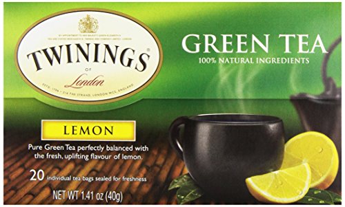 Lemon Green Boxed Teabags, 20's