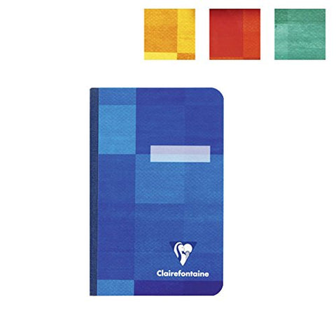 Clairefontaine Classic Notebooks Side Clothbound 6 3/4 x 8 3/4 French Assorted Covers 96 sheets