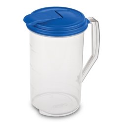 1 Gallon / 3.8 Liter Round Pitcher Blue (not in pricelist)
