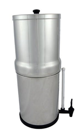 Crown Berkey™ 6 Gal. Stainless Steel Water Purifier with 2 Black Berkey™ Purification Elements