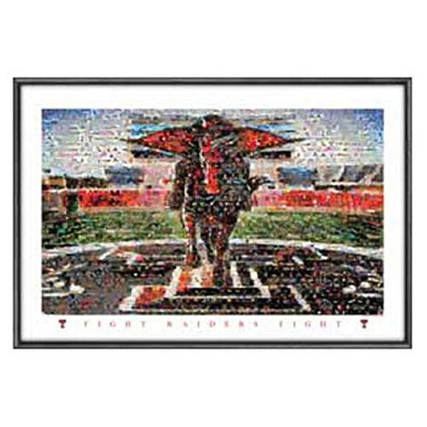 MOSAICS MAKING AN ENTRANCE Texas Tech Red Raiders - Color Multi - Size 24x36