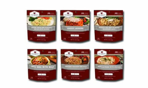 72-HOUR FOOD KIT (12 SERVINGS; 6 POUCHES)