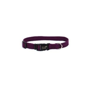 COASTAL Soy Collar 5/8 x 8-12 Inches - Eggplant
