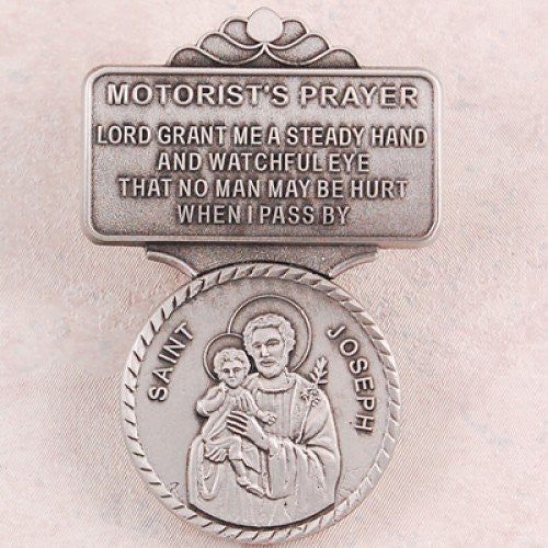 St Joseph Visor Clip Carded