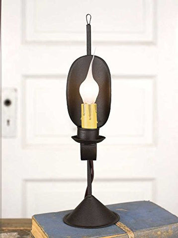 11½ inch Reflector Lamp - Rustic Brown