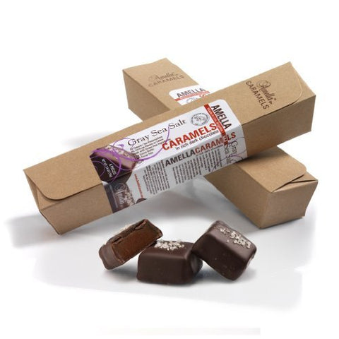 Gray Sea Salt Caramels 2.8 oz., Dark Chocolate
