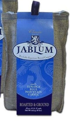 Jamaica Blue Mountain Coffee, Roasted and Ground, 8oz