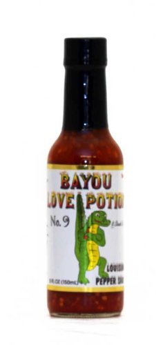 Bayou Love Potion Number 9 Louisiana Peppa Sauce 5 oz (not in pricelist)