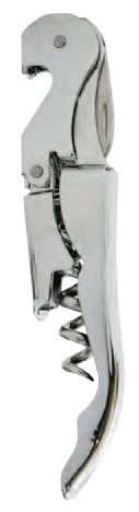 Duo-Lever Corkscrew, Chrome Plated