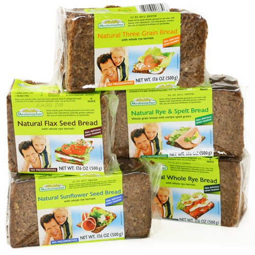 Mestemacher Organic Whole Rye 17.6 oz