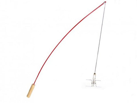 Fire Fishing Pole Red