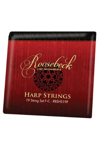 Roosebeck Harp String Set, 19, F - C