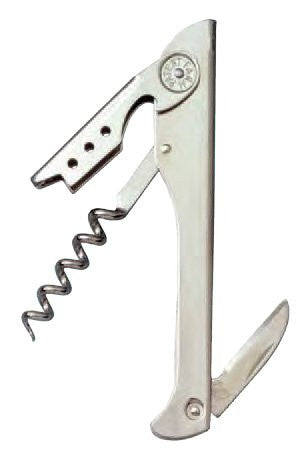 Hugger Waiter’s Corkscrew, Nickel Plated