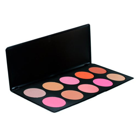 10 Color Blush Palette