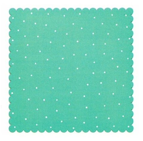 Embellish Your Story Teal/White Magnetic Memo Board - 16"sq.